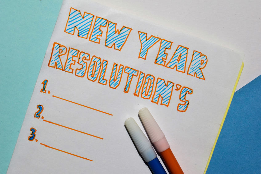 New Year Resolution checklist