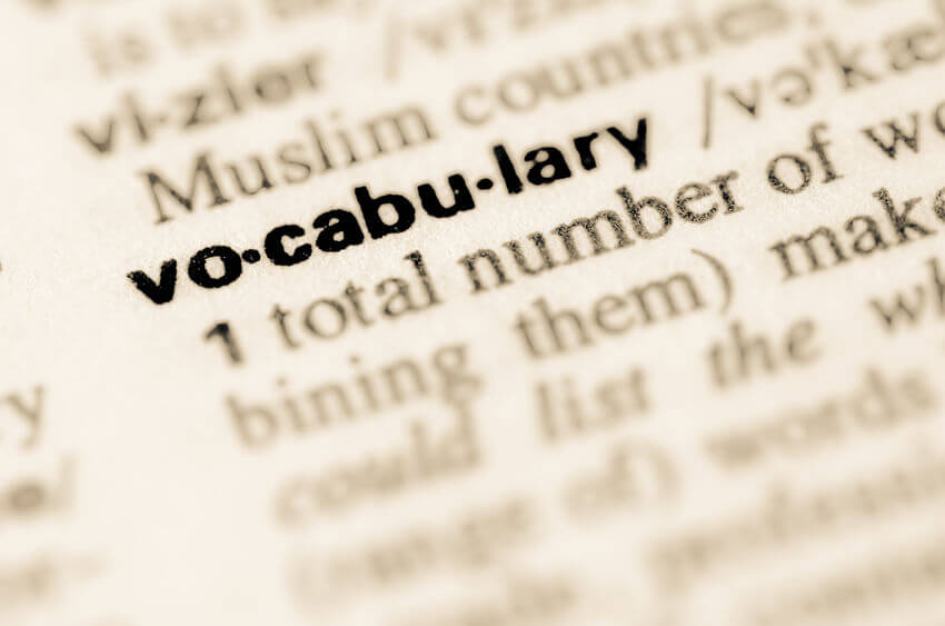 Improving your vocabulary