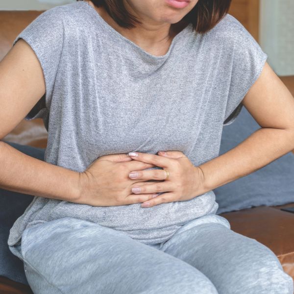 Lady with bladder discomfort